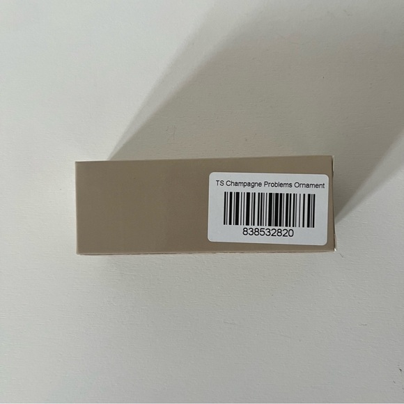 NWT Taylor Swift Champagne Problems Ornament - Picture 3 of 11